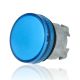 SCHNEIDER ZB4BV06 - Testa lampada spia Ø22 gemme lisce blu