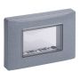 VIMAR Calotta IP55 3M +viti grigio granito 14943.14