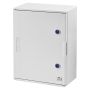Quadro QP in poliestere con porta cieca con serratura 310X425X160mm, IP66
