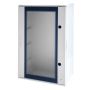 GEWISS Quadro QP in poliestere con porta trasparente con serratura, 515X650X250 mm, IP66 GW46205F