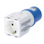 GEWISS Adattatore da industriale a civile 2P+T 16A 230V 1 presa 2P+T standard tedesco GW64210