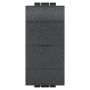 BTICINO Deviatore connesso antracite - LivingLight L4003C