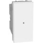BTICINO MatixGO - Interruttore unipolare assiale Bianco 10A JW4051