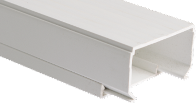 coperchio per canalina di 2m per installazione condizionatore, sezione lineare 40x70mm