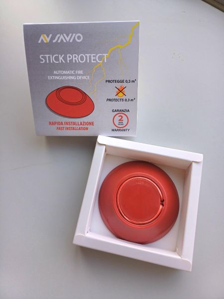 Stick Protect - Dispositivo di estinzione incendi automatico