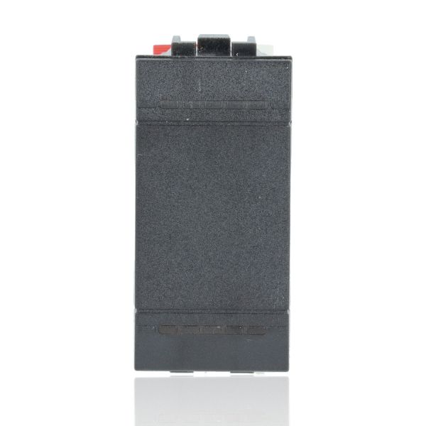 BTICINO L4005A - pulsante 1P NO 10 A 250 Vac con morsetti automatici - Antracite