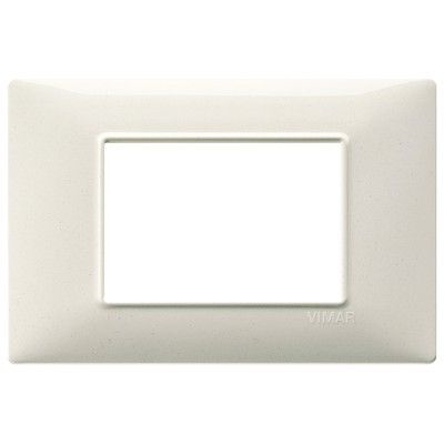 VIMAR 14653.06 - Placca 3M bianco granito