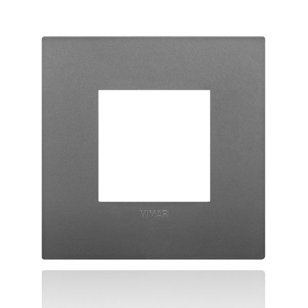 VIMAR 19642.72 - Placca Classic 2M grigio (Arke)