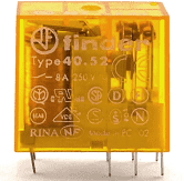FINDER 405282300000 - Mini Rele Per Circuito Stampato/Innesto 8A 230V