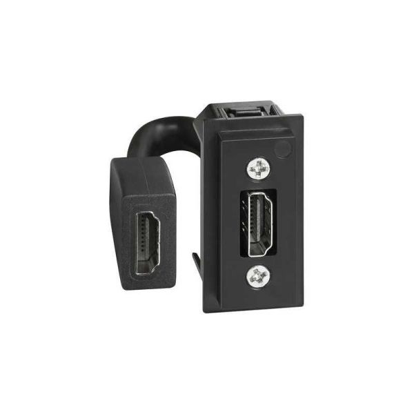 BTICINO K4284P - Connettore HDMI 2.0 preconnesso