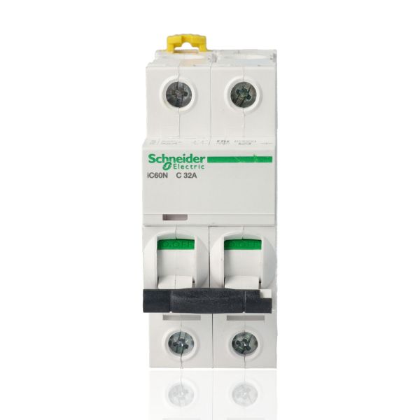 SCHNEIDER A9F79232 - Interruttore Magnetotermico (automatico) 2 Poli C 32A 6000A serie iC60N