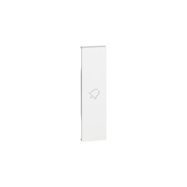 BTICINO KW01D - Cover Illuminabile Simbolo Campanello - Bianco - Living Now