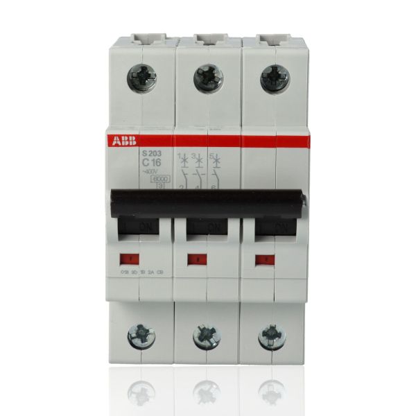 ABB S468008 - Interruttore Magnetotermico 3P C16 6000A