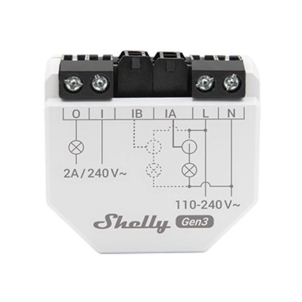 Shelly EM Gen3 - Contatore Energia 2 Canali 80A Wi-Fi
