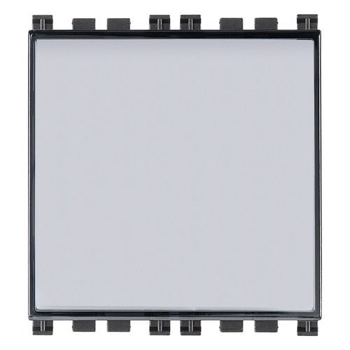 VIMAR 19050 - Pulsante targhetta 1P NO 10A grigio (Arke)