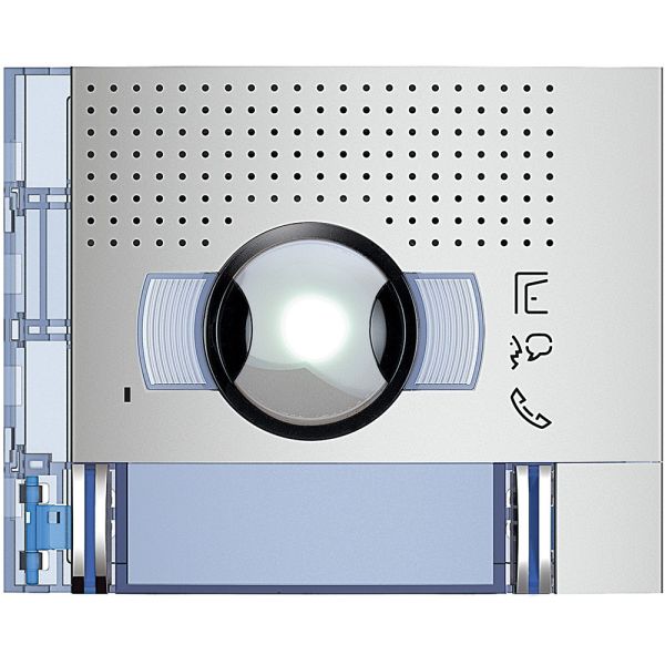 BTICINO 351321 - Frontale A/V Grandangolare Sfera 2 Pulsanti Allmetal