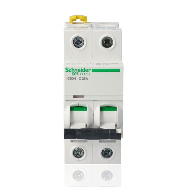 SCHNEIDER A9F79225 - Interruttore Magnetotermico (automatico) 2 Poli C 25A 6000A serie iC60N