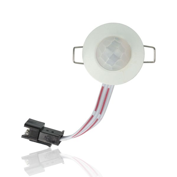 Mini rilevatore ad infrarossi da incasso, 1m di cavo, ?30mm