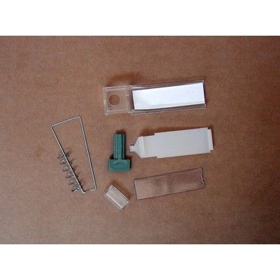 URMET 4812/10 - Confezione tasto pulsanteria alluminio