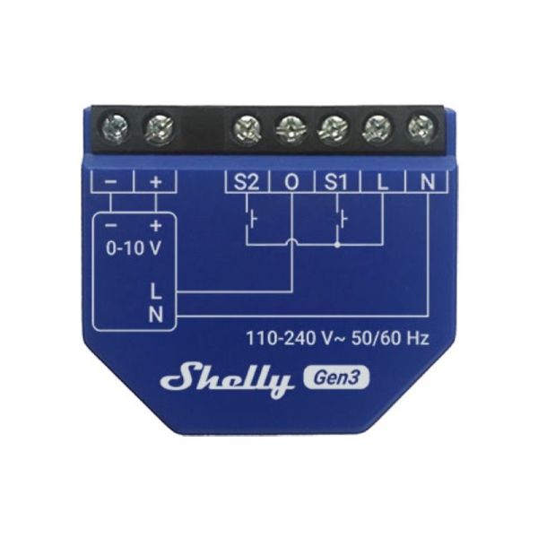 Shelly Dimmer 0/1-10V Gen3 - Controller Dimming Smart