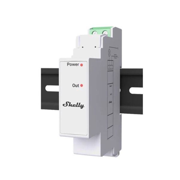 Shelly Pro 3EM Switch Add-on - Modulo Rele DIN