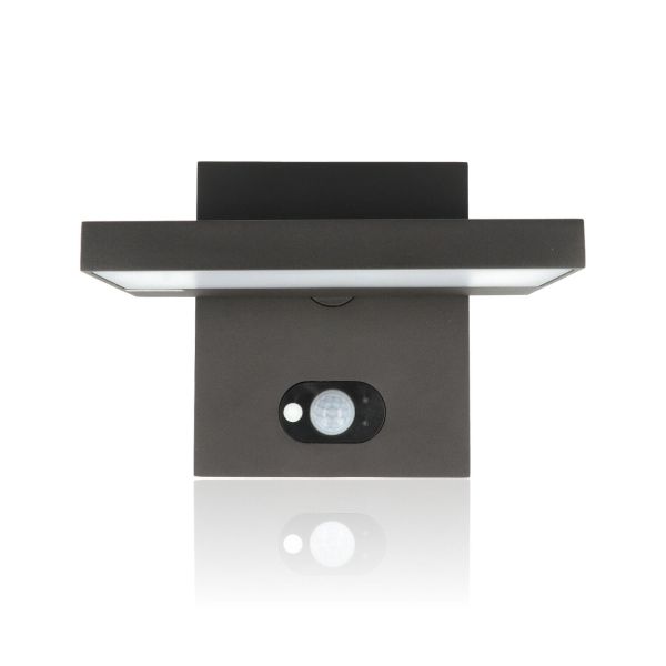 Applique con pannello solare, orientabile 3,6W, luce naturale, IP54, 199x161mm