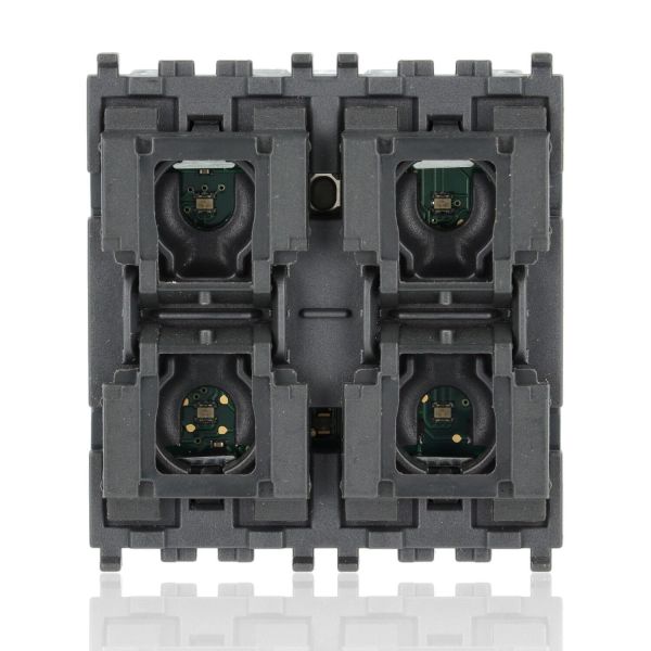VIMAR 01480 - Comando Domotico 4 pulsanti 2 Moduli