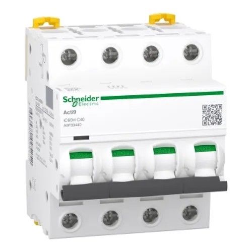 SCHNEIDER A9F89432 - Interruttore magnetotermico iC60H 4P C 32A 10000A