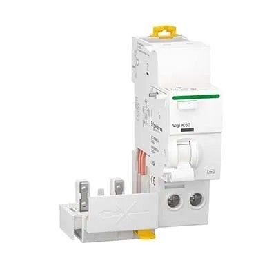 SCHNEIDER A9Q41225 - Blocco differenziale QuickVigi iC60 2P 25A 30mA Tipo AC