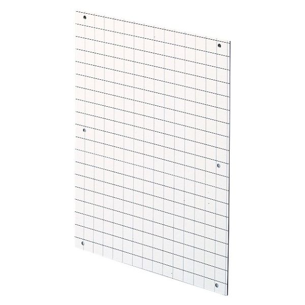 GEWISS GW46408 - Piastra di fondo isolante in acciaio da 250X300mm