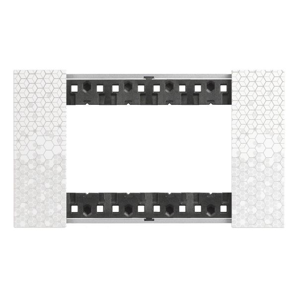 BTICINO KA4804MW - Placca 4P Pixel Living Now