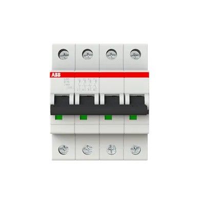 ABB S531221 - S204 D16 interruttore magnetotermico automatico 6KA 4P.