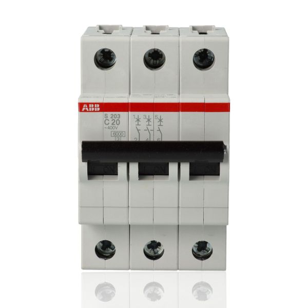 ABB S468107 - Interruttore Magnetotermico 3P C20 6000A