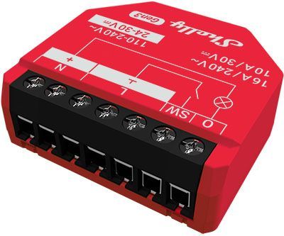 Shelly 1PM Gen3 - Interruttore Smart 16A Monitoraggio