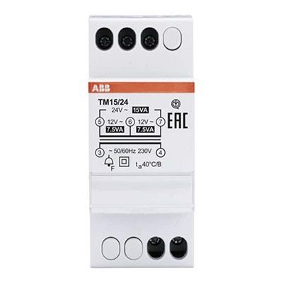 ABB TM1512 - TM15 4-8-12V TRASFORMATORE 15VA