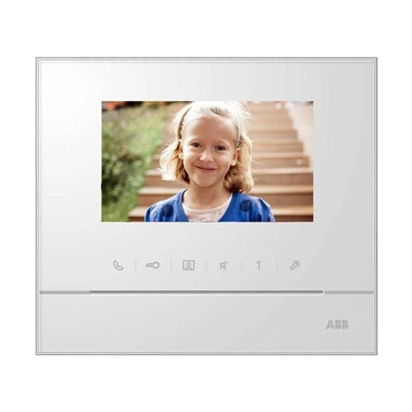 ABB WLI301B - Monitor 4,3 Vivavoce Bianco M22311-W