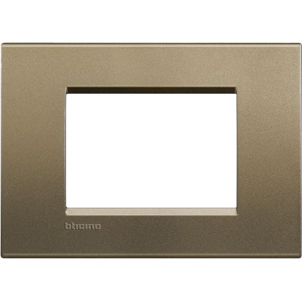 BTICINO LNA4807SQ - Placca 7 Posti Quadra - Square - LivingLight