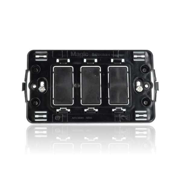 BTICINO 503R - Supporto A 3 Posti Per Scatola 503E - Magic