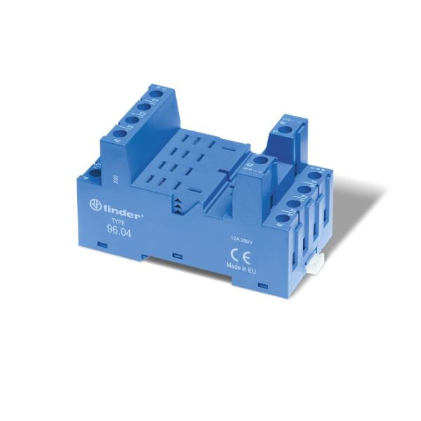 FINDER 9604SMA - Zoccolo con Morsetti a Bussola per Rele Serie 56.34