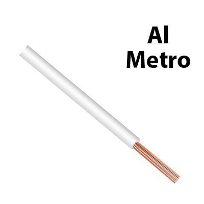 Cavo unipolare FS17 da 1,5  BIANCO  - al metro