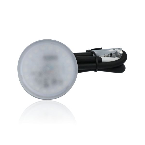 Basetta LED per segnapasso diam.54mm, 1,5W, 12Vdc, Luce Blu