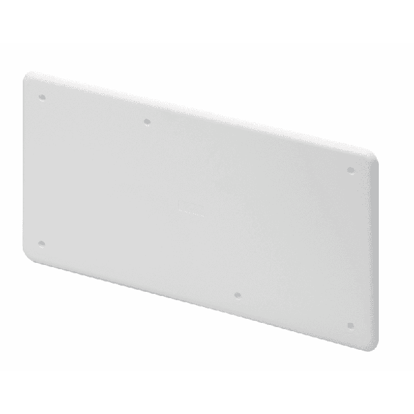 GEWISS GW48017 - Coperchio Basso Antiurto Ad Alta Resistenza Per Cassette Pt/Pt Din E Pt Din Green Wall, 196X152, IP40, Bianco RAL9016