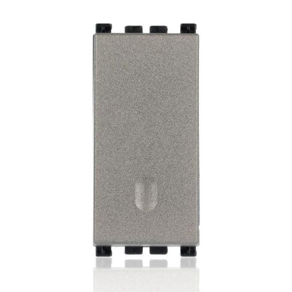 VIMAR 19008.M - Pulsante 1P NO 10A Metal (Arke)