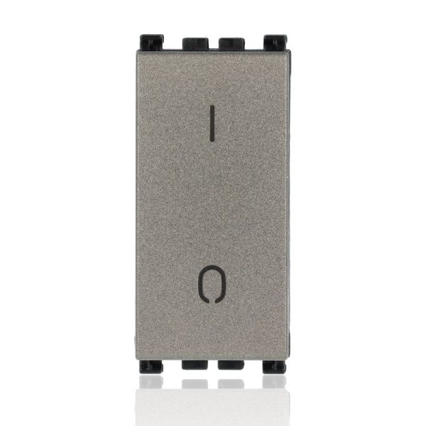 VIMAR 19015.M - Interruttore 2P 16AX Metal (Arke)