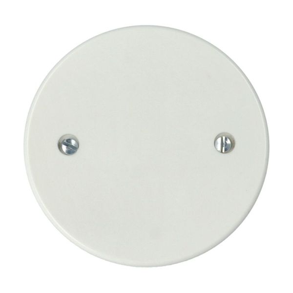 VIMAR 02645 - Coperchio rotondo o76mm +griffe bianco