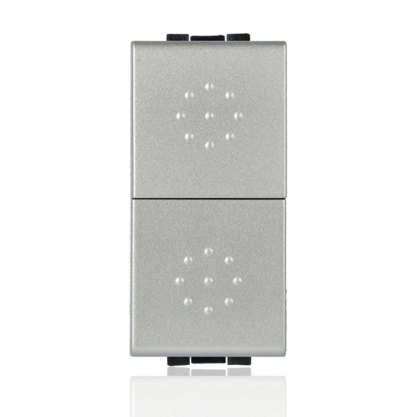 BTICINO NT4036 - Doppio Pulsante 1P (No) 16A - Tech - LivingLight