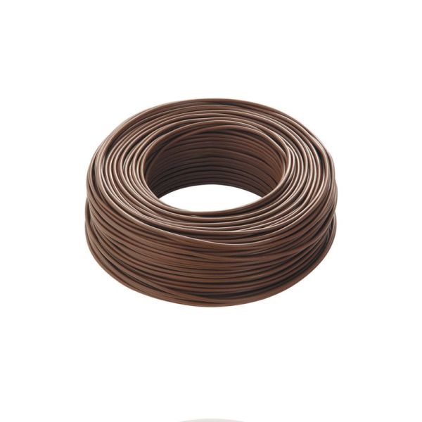 Cavo unipolare 1,5 MARRONE FS17 matassa 100 metri