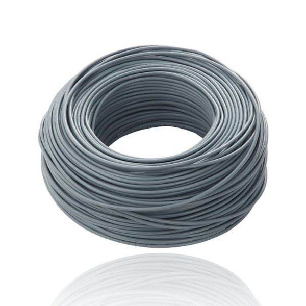 Cavo unipolare 1,5 GRIGIO FS17 matassa 100 metri