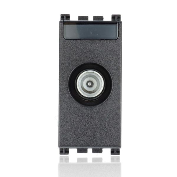 VIMAR 19300.10 - Presa TV-RD-SAT passante grigio (Arke)