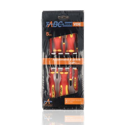 ABC TOOLS M71017200 - ABC TOOLS - 5 Giraviti Slim assortiti